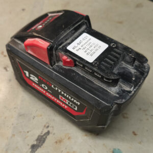 Beg. Milwaukee Batteri 18V 12Ah (M18 HB12) (82.5%) #021