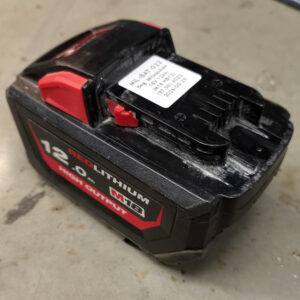 Beg. Milwaukee Batteri 18V 12Ah (M18 HB12) (97.5%) #022