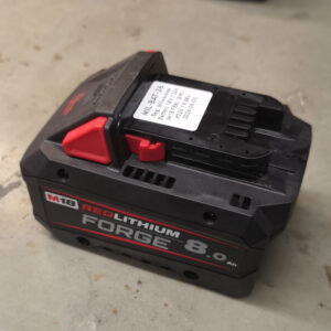 Beg. Milwaukee Batteri 18V 8Ah Forge (M18 FB8) (89%) #026