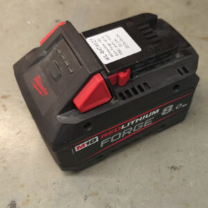 Beg. Milwaukee Batteri 18V 8Ah Forge (M18 FB8) (84%) #027